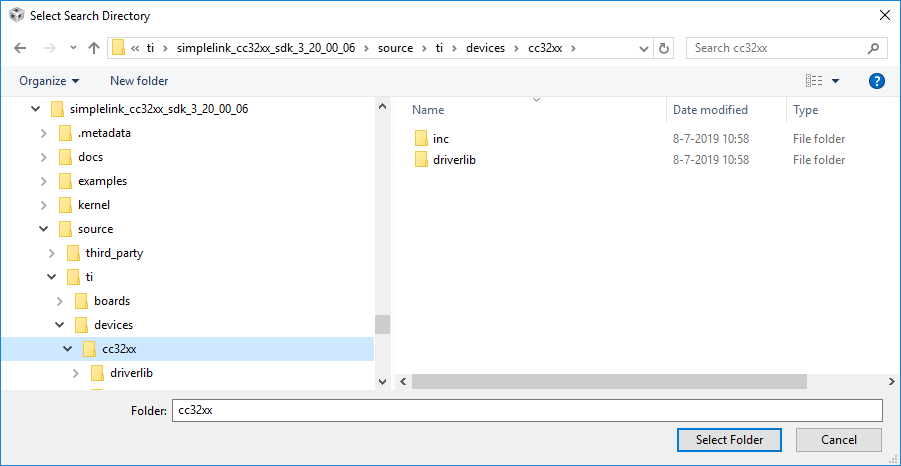 driverlib cd