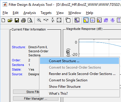 Convert structure